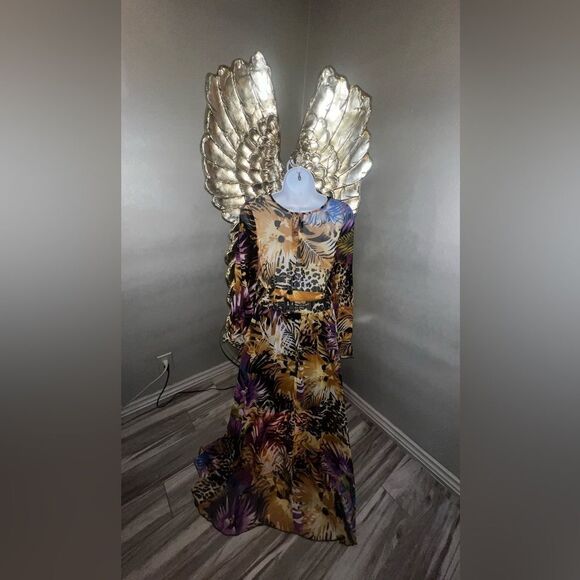 Spy Zone Exchange Tropical Lepard Dress, Y2K ,Medíum - Picture 7 of 14